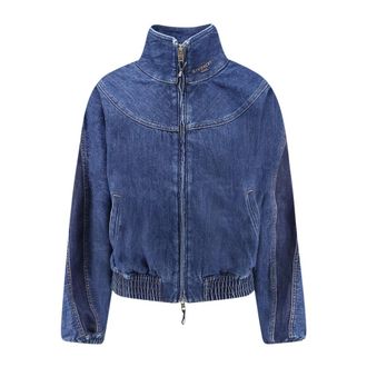 Givenchy Blouson Jacket - Jackets - Mujer - Azul - S