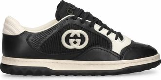 Gucci Mac 80 Low-top Sneakers - Heren - Sneakers - Zwart - 47 1/2 EU - Leer - Schoenen