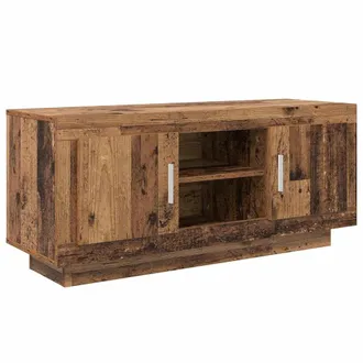 vidaXL Vidaxl Mobile Tv 102 X 35 X 45 Cm Legno Vecchio Legno