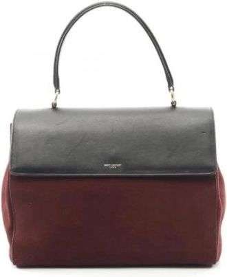 Saint Laurent Pre-owned Handbags, female, Red, Size: ONE SIZE Pre-owned Handbag