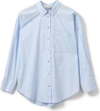 Sofie Schnoor Merlysw Blouse - Dames - Overhemden - Blauw - S - Katoen - Overhemden