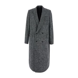Emporio Armani Hombre, Abrigos, Gris, Talla: L