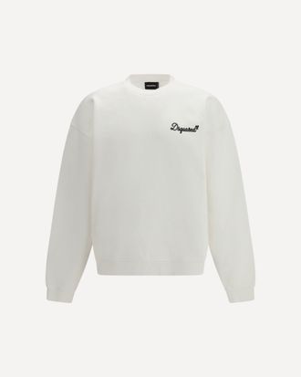 Dsquared2 Felpa in cotone con logo Man XXL