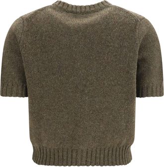 Khaite Womens Cardigan Nora Artichoke Cashmere Sweater