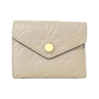 Louis Vuitton Pre-owned Wallets, female, Beige, Size: ONE SIZE Pre-owned Monogram Empreinte Short Wallet
