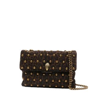 Kurt Geiger Shoulder Bags, female, Brown, Size: ONE SIZE Leather Kensington Bag