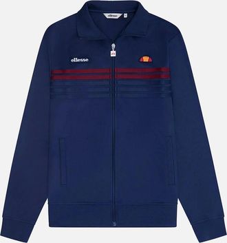 Ellesse Mens Ellesse Vicenza Track Top Jacket Navy/Burgundy - Size: 42/Regular