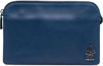 Prada Pre-owned Prada Saffiano Bellboy Clutch Ladies YV6H7XZJSM1XV39I