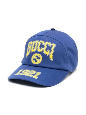 Gucci Interlocking G 1921 baseball cap - Blue