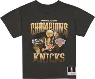 Mitchell & Ness New York Knicks 2026 NBA Champions Finals T-Shirt in Black Men