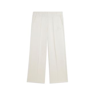 Freddy Pantaloni Sportivi con Gamba Wide Leg e Logo Ricamato