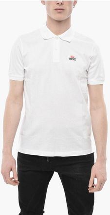Diesel Short-Sleeve Cotton Pique Polo T-SMITH-DIV-NEW size Xxl
