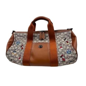 Coach Pre-owned Signature Boston Bag - - Pre-owned - Donna - Beige - ONE SIZE