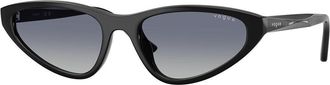 Vogue Eyewear VO5726SU W44/4L Womens Sunglasses Black Size 55