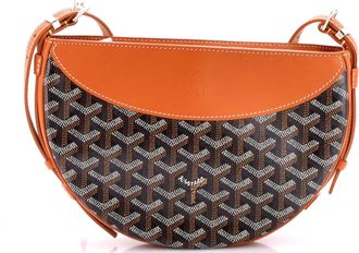 Goyard Hirondelle Shoulder Bag Coated Canvas and Leather