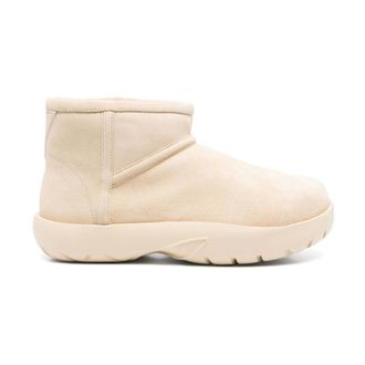 Bottega Veneta Snap Mini Ankle Boot - female - Bottega Veneta - Winter Boots - Beige - 4 UK - Shoes