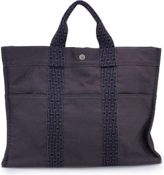 Herm&egrave;s Hermes stoffen draagtas Herline