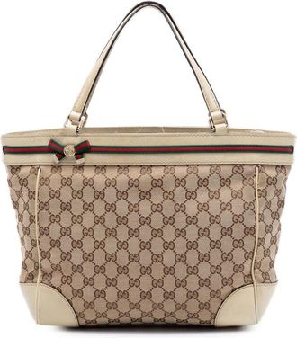 Gucci Pre-owned Gucci GG Canvas Web Mayfair Tote Ladies 6YYKO4BJ44YYGERW