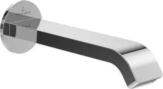 Villeroy & Boch Dawn Baduitloop voor wandmontage - chroom