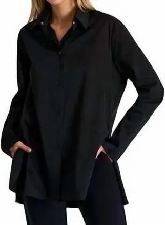 Shan Angele Classic Shirt In Black