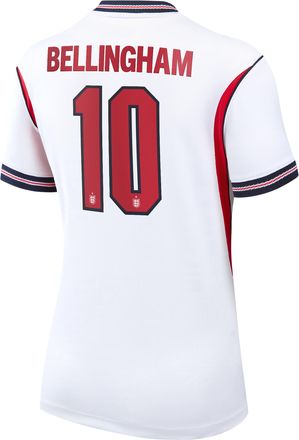 Nike Jude Bellingham England National Team 2026 Stadium Home Nike Womens Dri-FIT Soccer Jersey in White | NN203948208-ENG