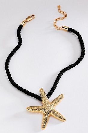 Ettika Starfish Statement Pendant Necklace