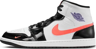 Nike Jordan Mens Air Jordan 1 Mid SE Shoes in Black | IQ9387-010