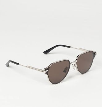 Bottega Veneta Womens Bv0260sk Sunglasses Metal Frame - Dark Grey - One Size