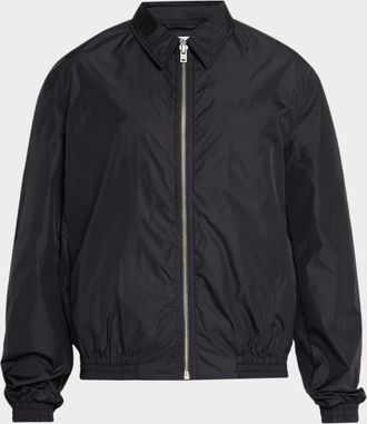 Acne Studios Men & apos;s Nylon Logo Shirt Jacket