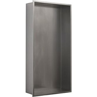 Gedy Gedy - guest nicchia da parete doccia 30X60 spazzolato codice prod: 000024923800000