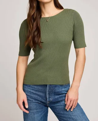 Gentle Fawn Rooney Tee In Green