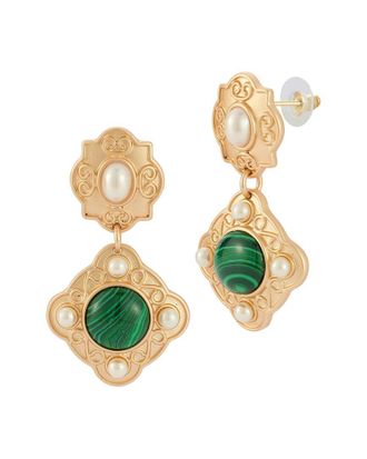 Sphera Milano Gold-Plated 4Mm Pearl Earrings