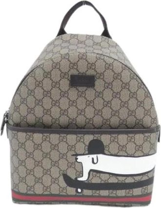 Gucci Zaino Pre-owned Vintage GG Supreme - - Pre-owned - unisex - Beige - ONE SIZE