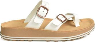 Fantasy Sandals Womens Caterina Sandals In White