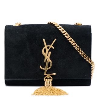 Saint Laurent Pre-owned Saint Laurent Small Suede Monogram Kate Tassel Crossbody Ladies KW0P555KW0CUF946