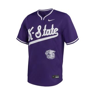 Nike Kansas State Big Kids Nike Dri-FIT College Limited Baseball Jersey in Purple | P33623J616KSST-KSS