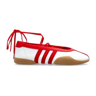adidas Sportschoenen Taekwondo MEI Ballet W - Dames - Ballerinas - Wit - 36 1/2 EU - Leer - Schoenen