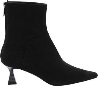Gianmarco F. Enkellaars - Dames - Laarzen met Hak - Zwart - 37 EU - Schoenen