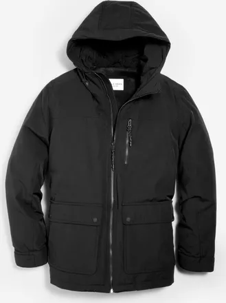 Cole Haan Mens Down Puffer Jacket - Black Size Small