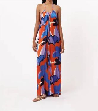FRNCH Lona Jumpsuit In Moving Flowers