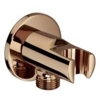 Roca Roca - A5b5250rg0 Aqua Toma De Agua 1/2 Para Flexible De Ducha Con Soporte Integrado Oro Rosa - Ref: A5b5250rg0