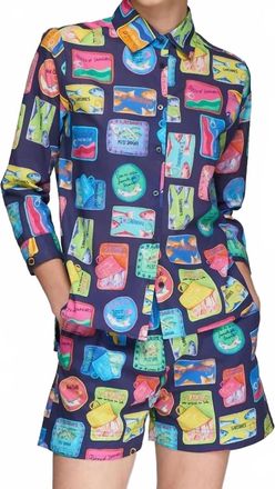 Vilagallo Sardine Bermuda Shorts In Navy