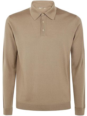 Roberto Collina Long Sleeve Polo Clothing