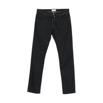 Jacob Cohen Slim-fit Jeans, male, Black, Size: W38 Five-pocket Jeans