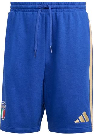adidas Italy DNA Fleece Shorts - Heren - Korte sportbroeken - Blauw - M - Katoen - Fitness