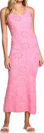 Saltwater Luxe Britt Midi Dress In Petal Pink