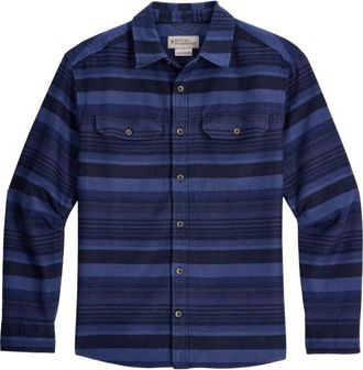 Royal Robbins Ouds Rest Hemp L/S Hemd f&uuml;r Herren | blau