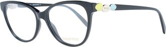 Emilio Pucci Black Acetate Glasses Womens (Frames)