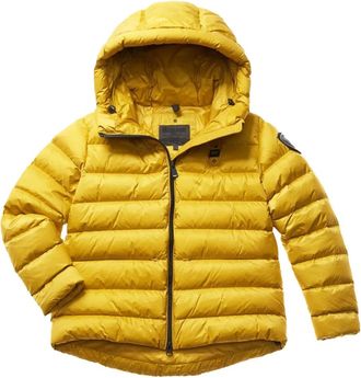 Blauer Piumino con cappuccio - Giallo