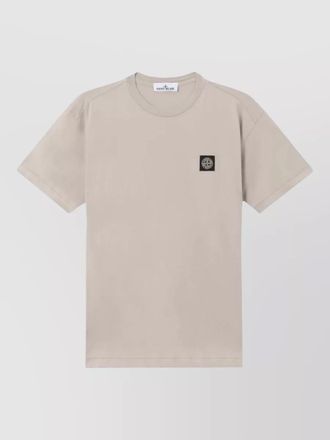 Stone Island cotton v-neck short-sleeve t-shirt